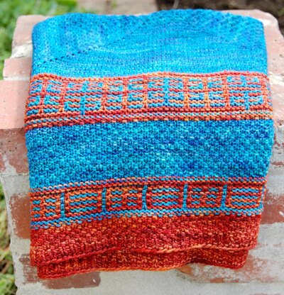 Everlasting baby blanket