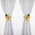 Curtain bra flower crochet pattern