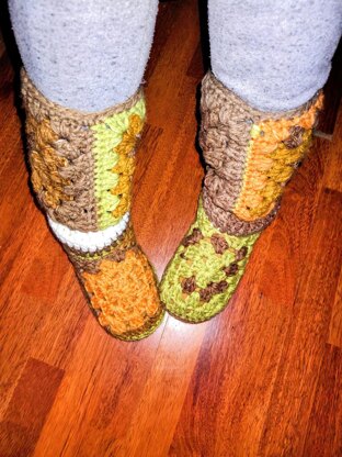 Granny Square Steppers