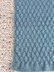 Blue Beehive Baby Blanket