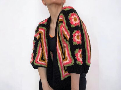 Boho Folk Cardigan