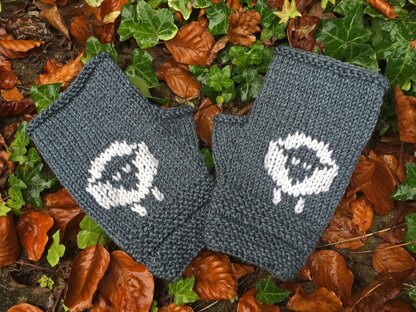 Woolly Sheep Mittens