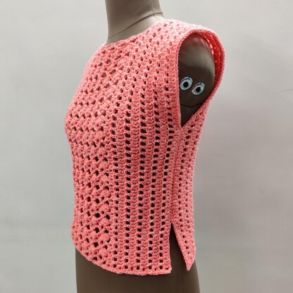 Crochet Peachy Beachy Top