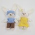 Knitted Bunny Rabbits