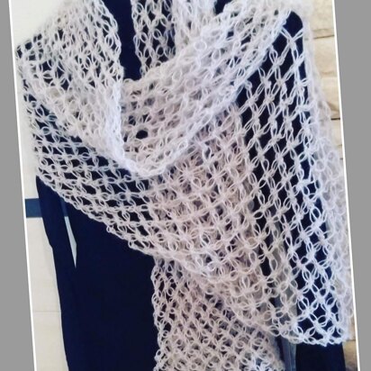 Crochet Airy Shawl