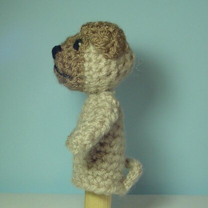 Pug Finger Puppet