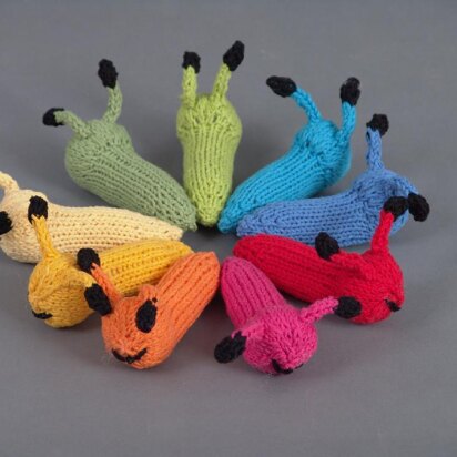 Sam, the slug - knitting pattern