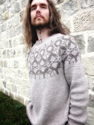 Pullover Blume des Lebens