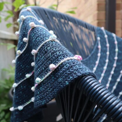 Festoon Crescent Shawl