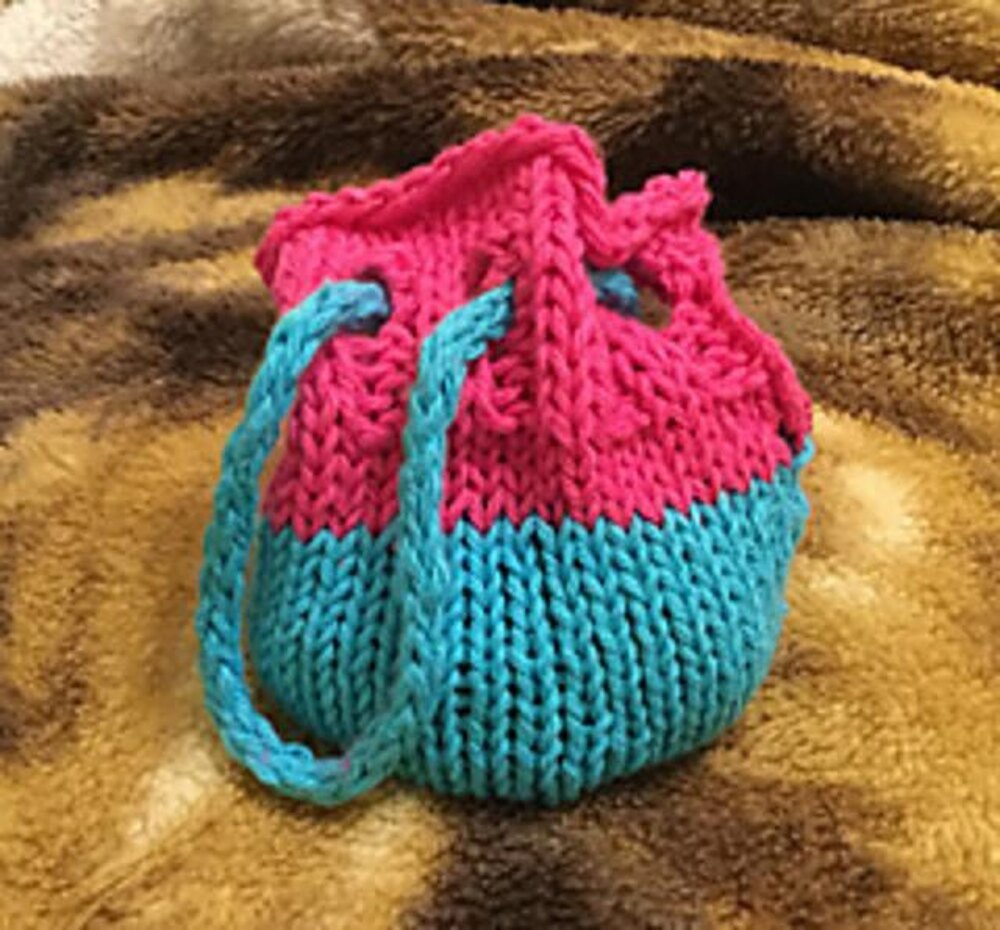 Crochet marble store bag pattern