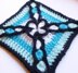 Crochet Granny Square Floral Block Motif LD-0120
