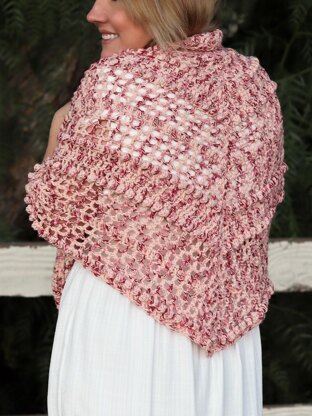 Rose Petal Shawl