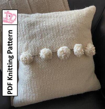 Pompom pillow