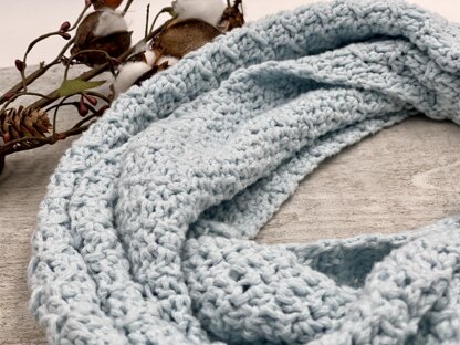 Crystalline Infinity Scarf