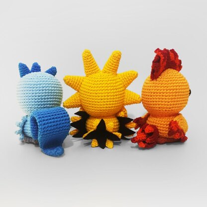 VinCrafty's Articuno, Zapdos & Moltres Pattern