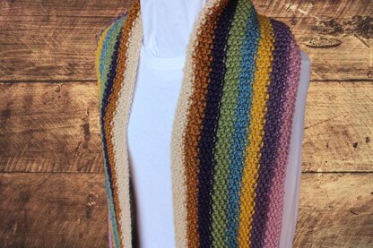 Long Striped Scarf