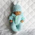 Knitting Pattern 5-8 inch Berenguer Bunny suit, Hat & Boots