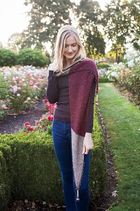 Braided and Beaded Scarf