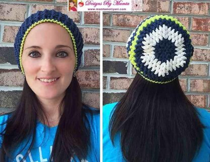 Bobbles Slouchy Beanie Crochet Hat Pattern