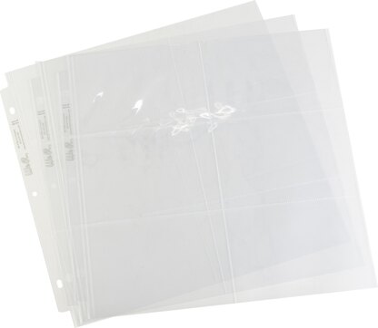 We R Memory Keepers We R Post Bound Photo Sleeves 12"X12" 10/Pkg - Six 4"X6" Pockets