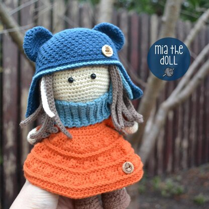 Mia the Doll Crochet Pattern