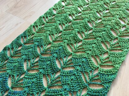 Forest Through the Leaves Shawl