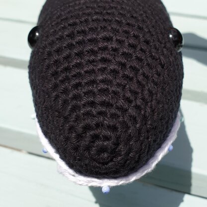 Olwyn the Orca - UK Terminology - Amigurumi