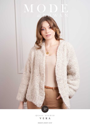 Vera Cardigan in Rowan Soft Boucle - Downloadable PDF