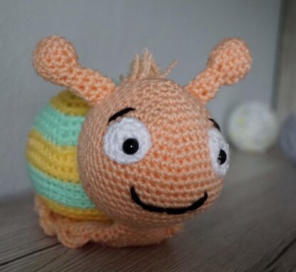 Crochet Pattern for the Sweet Snail!