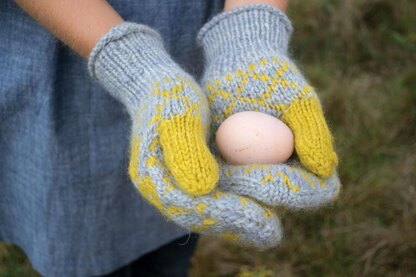 Sunflower Mittens