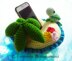 Island support for smartphone crochet pattern