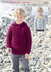 Boys Sweater and Cardigan with Hoods in Sirdar Supersoft Aran - 2426 - Downloadable PDF