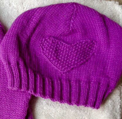 'Fay" Preemie x 4 sizes baby hat