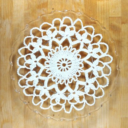 Starfish Round Doily