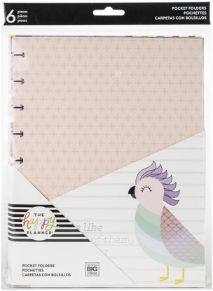 Happy Planner Medium Planner Folders 6/Pkg - Yay For Today, Student
