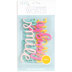 American Crafts DCWV Letterboard Words 4/Pkg - Happy