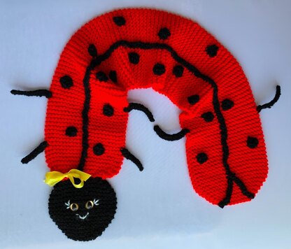 Lady Bug Scarf