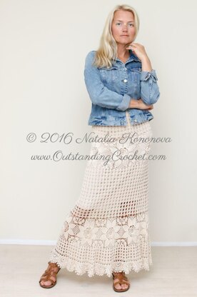 Tiered Maxi Skirt