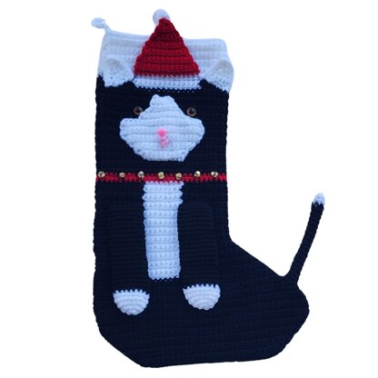 Cat Christmas Stocking