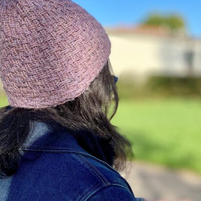 Burlap Weave Hat