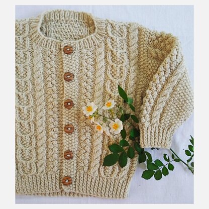 #19 Child's Aran Sweater