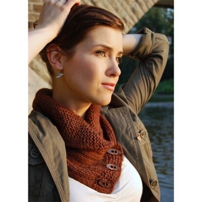 Never Not Knitting Shawl Collared Cowl PDF