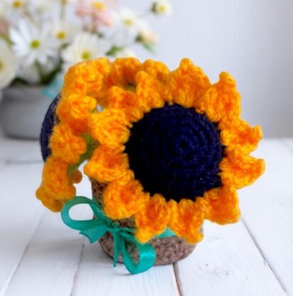 Sunflower Basket