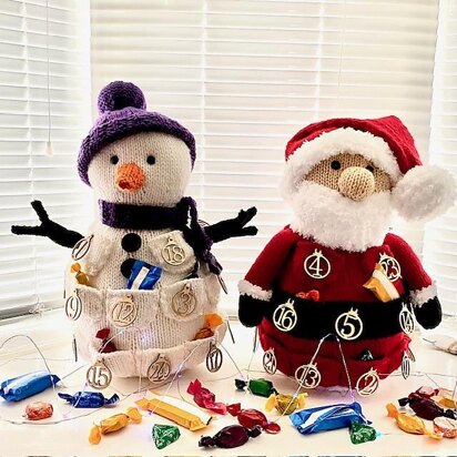 Christmas Décor Advent Calendars - knitting pattern