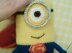 Toy Knitting Patterns -Knitted Minion Superman