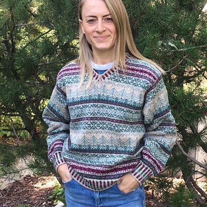 Spring Forest Pullover