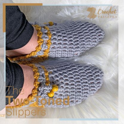 Tow-Toned Slippers