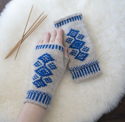 Talvel Fingerless Mittens