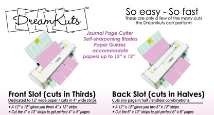 Zutter DreamKuts Paper Trimmer 12" - Gray
