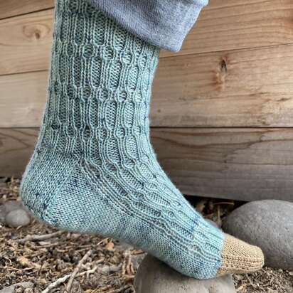 Frozen Lake Socks